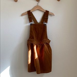 Girls overall dress for fall